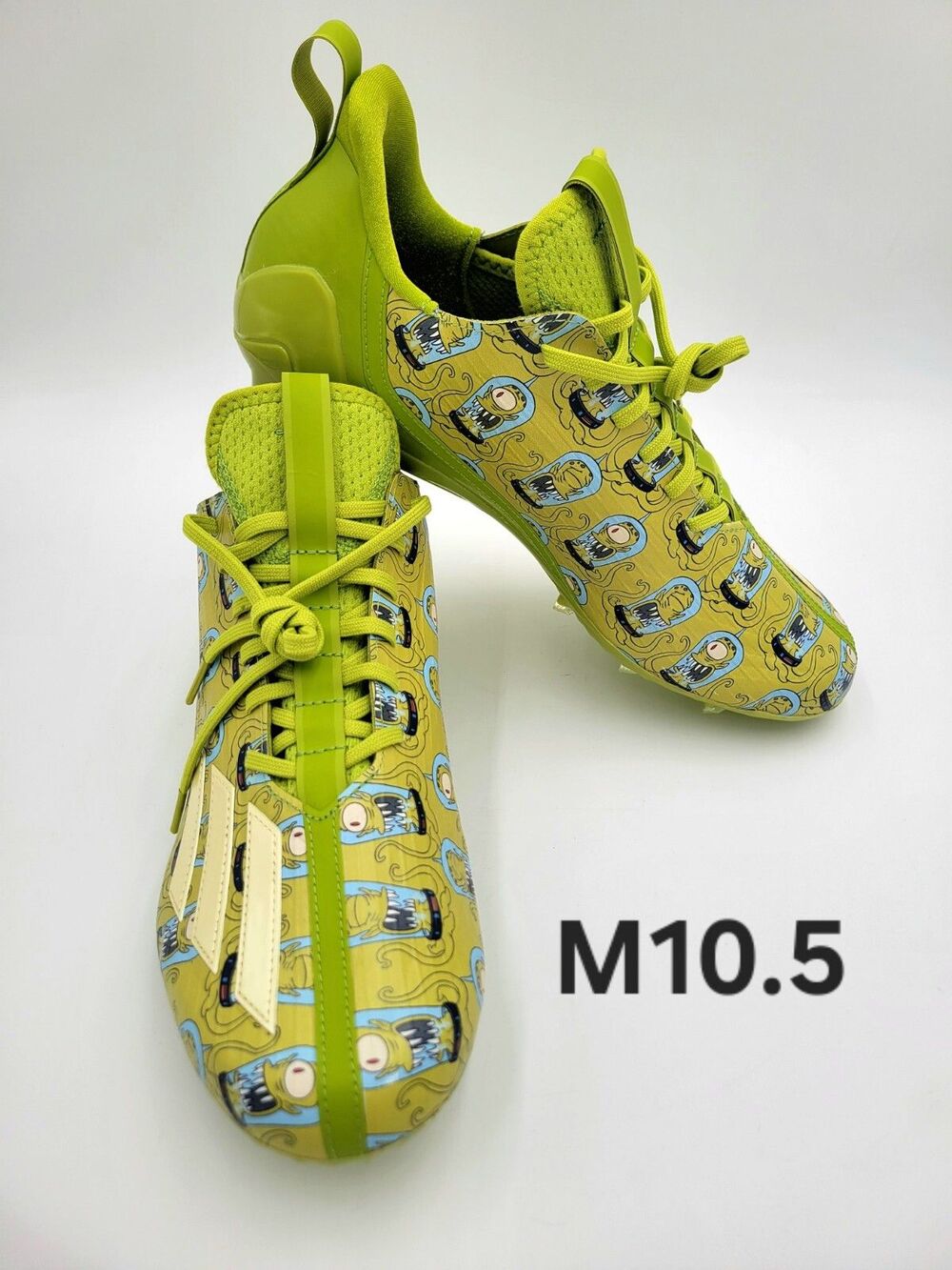 Adidas Adizero Simpsons Treehouse of Horror Football Cleats GW1786 Mens 10.5 NEW